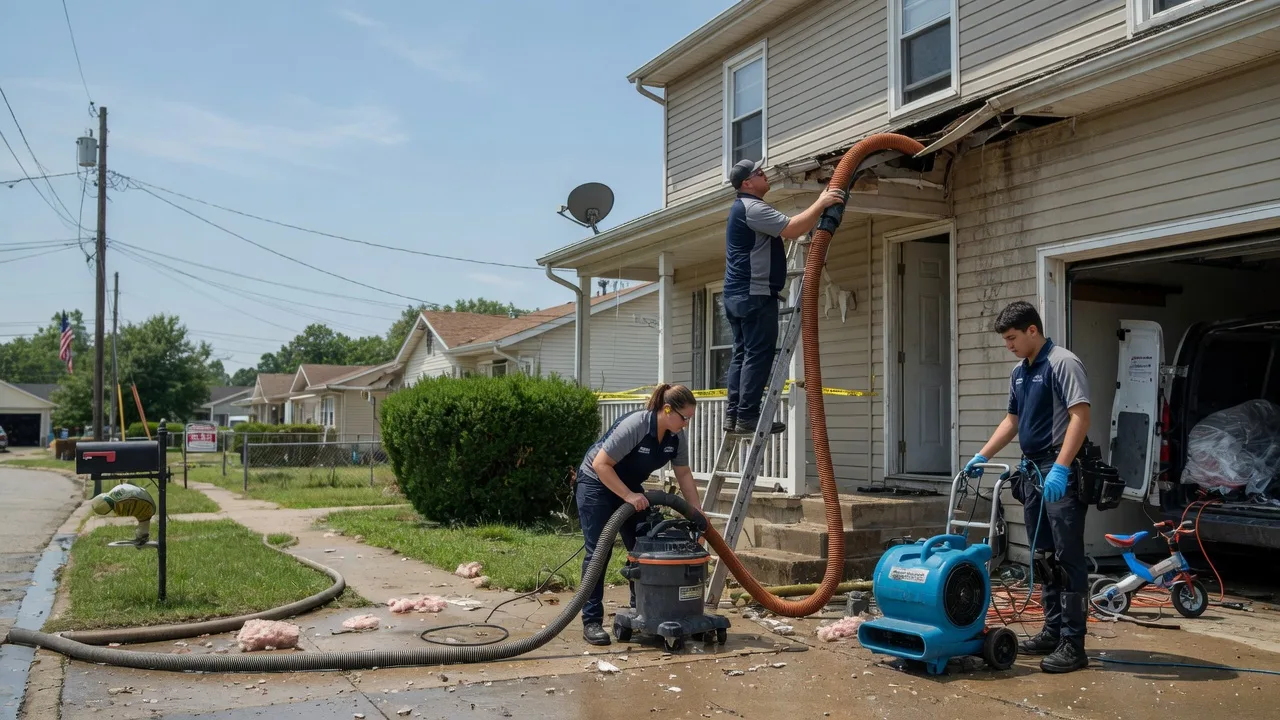 Water Damage Restoration in South Wilmington, IL near me